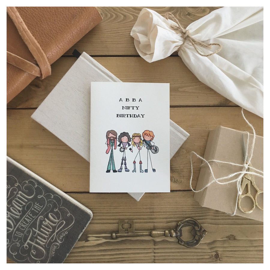 Abba Nifty Birthday | Card