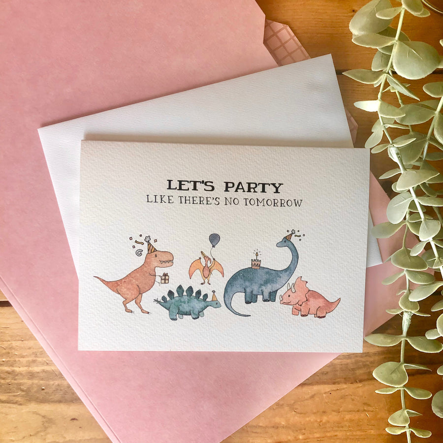 Let's Party Like There's No Tomorrow | Card