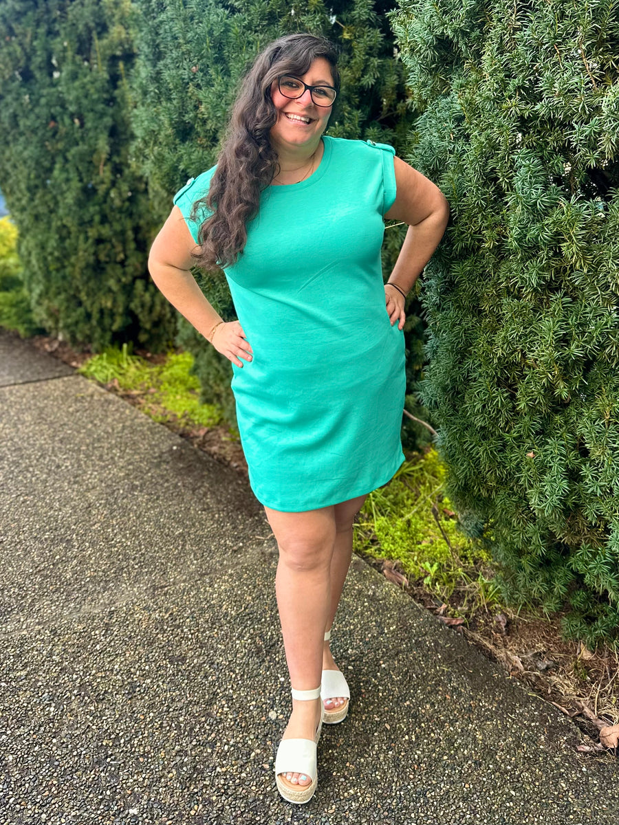 Retreat Dress | Emerald