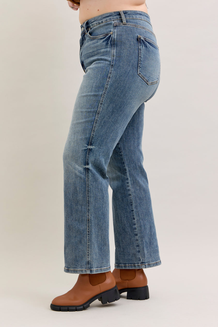 Claire | High Waist Tummy Control Straight (Judy Blue Style 881049)