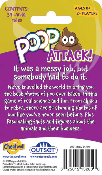 Poop Attack | Card Game