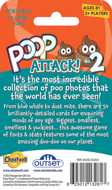 Poop Attack 2 | Card Game