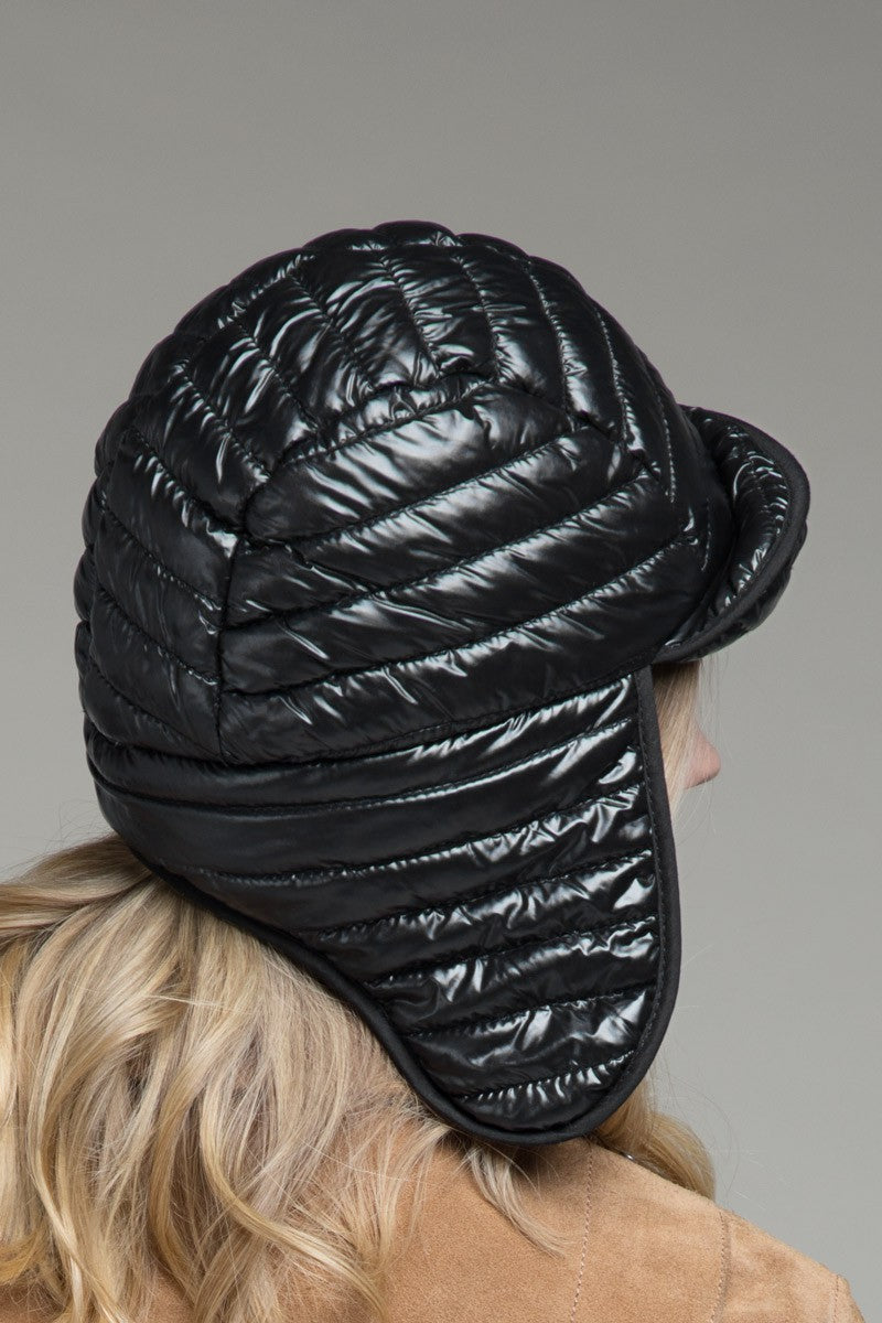 Bubble Aviator Hat | Black  *FINAL SALE*