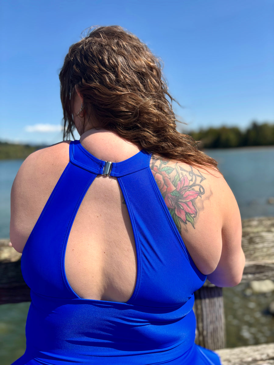 Chasing Sunshine | Swimsuit Dress | Royal Blue