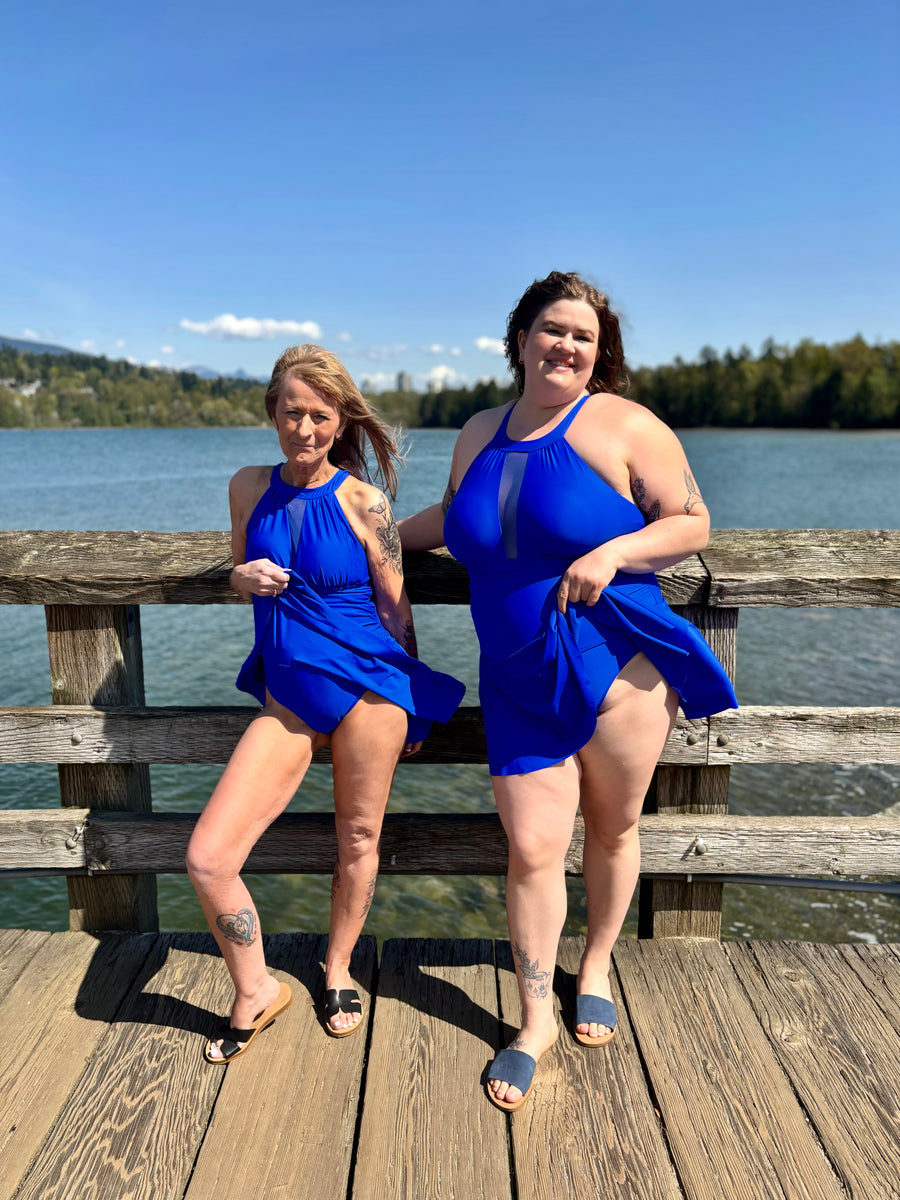 Chasing Sunshine | Swimsuit Dress | Royal Blue