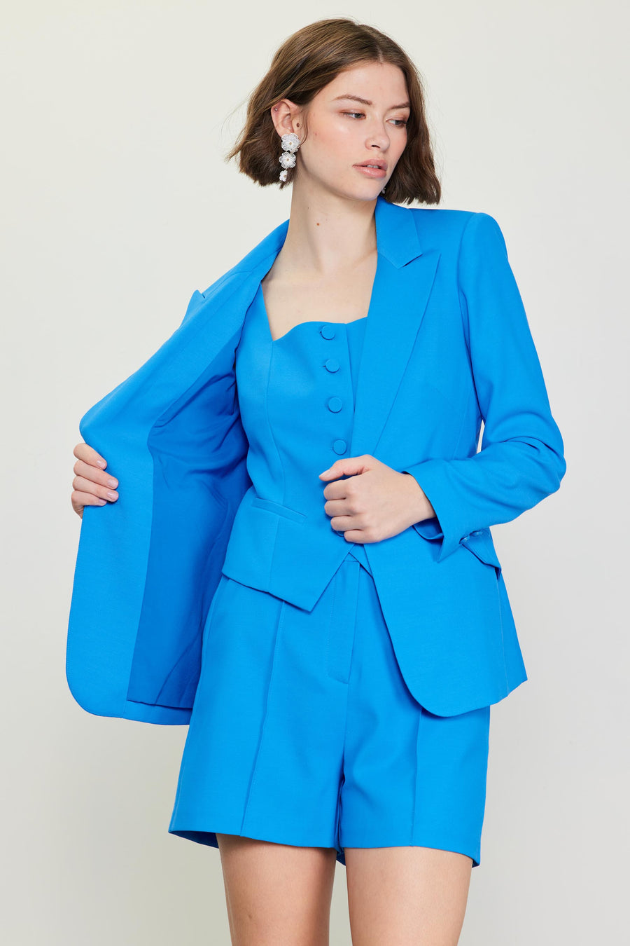 Sky's The Limit | Tailored Single-Breasted Blazer