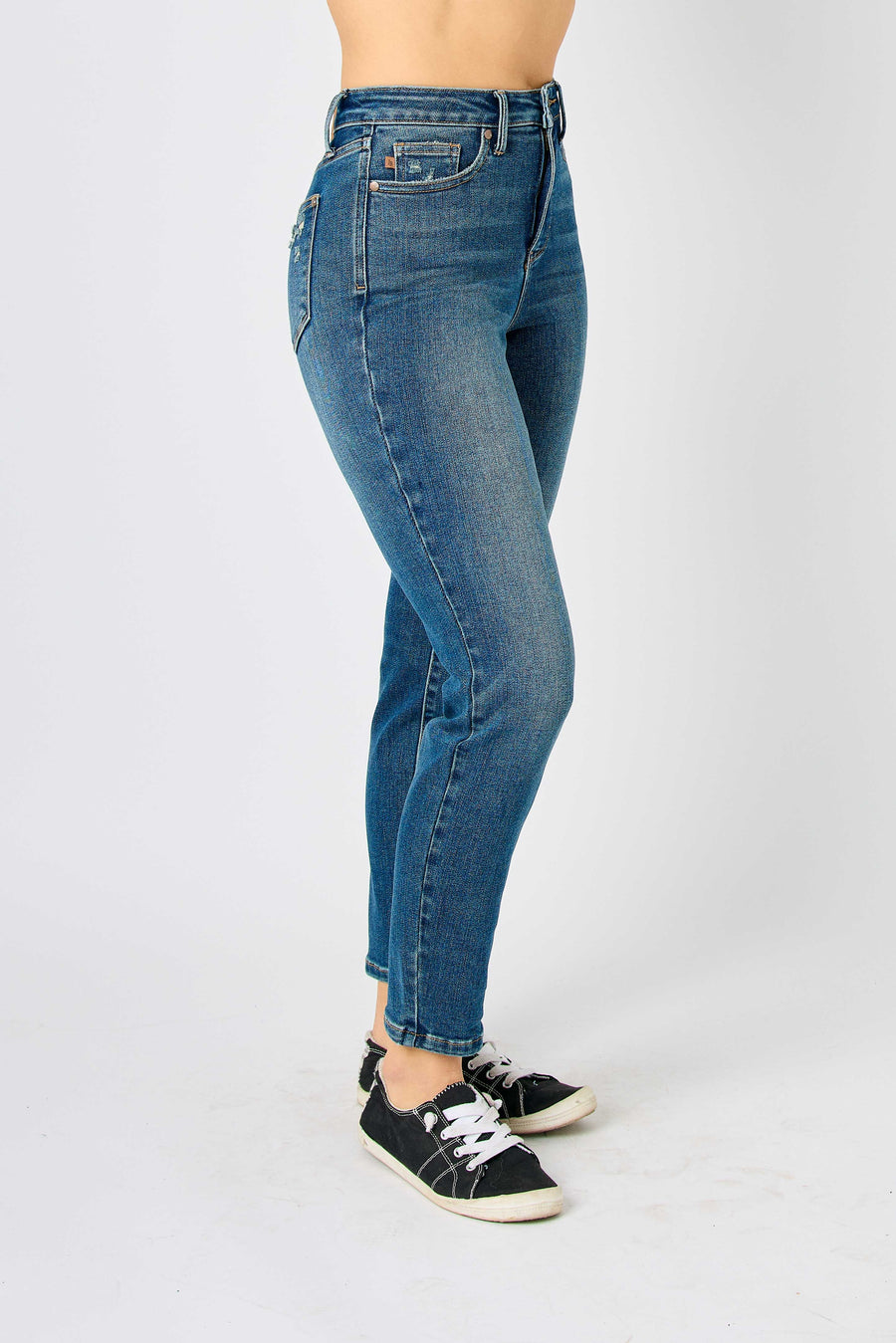 Kayla | High Waist Tummy Control Slim Fit Jeans (Judy Blue Style 88776)