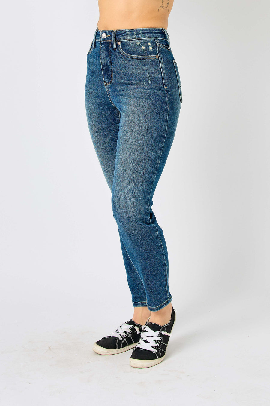 Kayla | High Waist Tummy Control Slim Fit Jeans (Judy Blue Style 88776)
