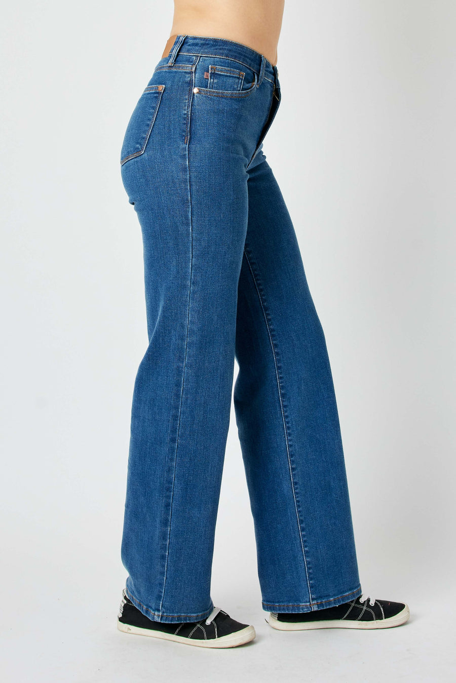 Farrah | High Waist Vintage Wide Jeans (Judy Blue Style 82553)