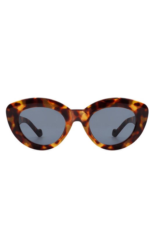 Oval Fashion Round Cat Eye Sunglasses