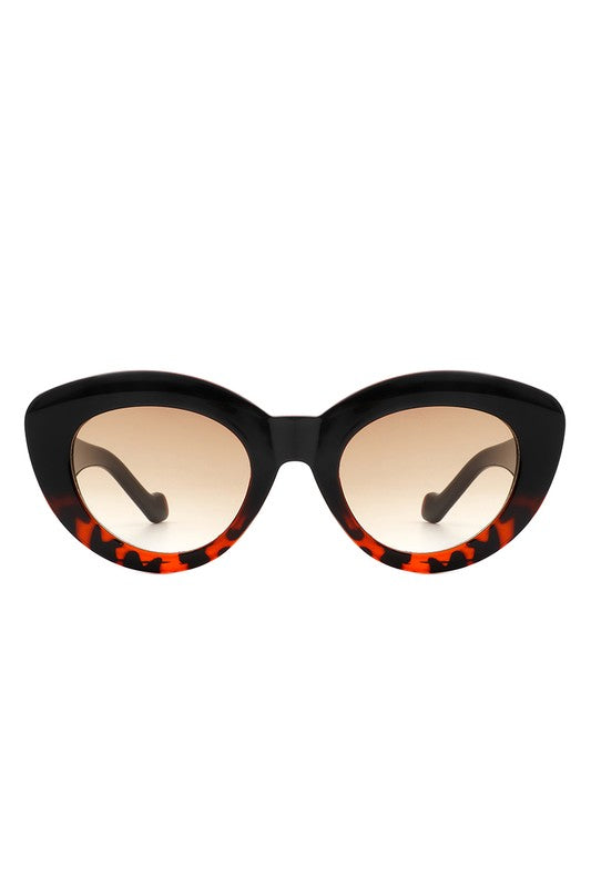 Oval Fashion Round Cat Eye Sunglasses