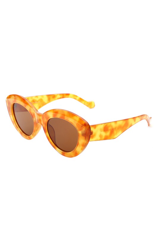 Oval Fashion Round Cat Eye Sunglasses
