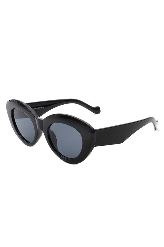 Oval Fashion Round Cat Eye Sunglasses
