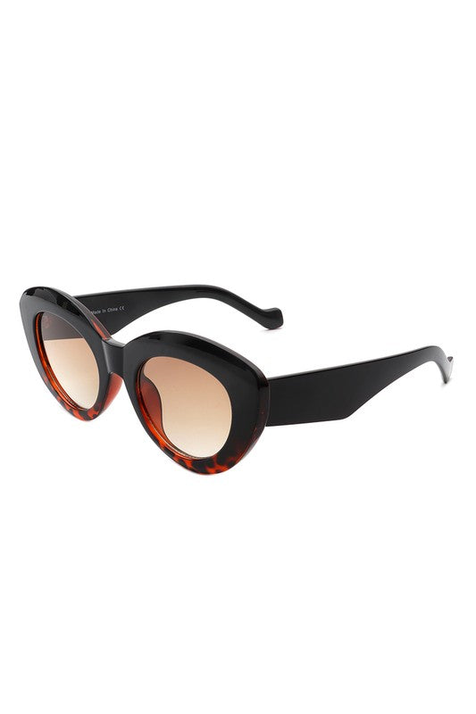 Oval Fashion Round Cat Eye Sunglasses