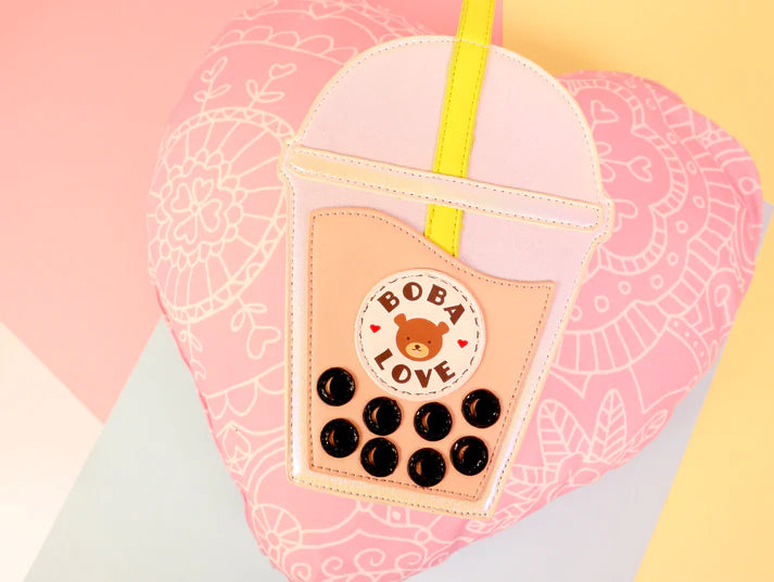 Bobalicious Milk Bubble Tea Handbag