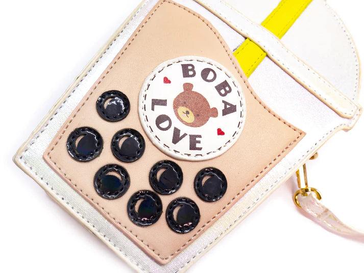 Bobalicious Milk Bubble Tea Handbag