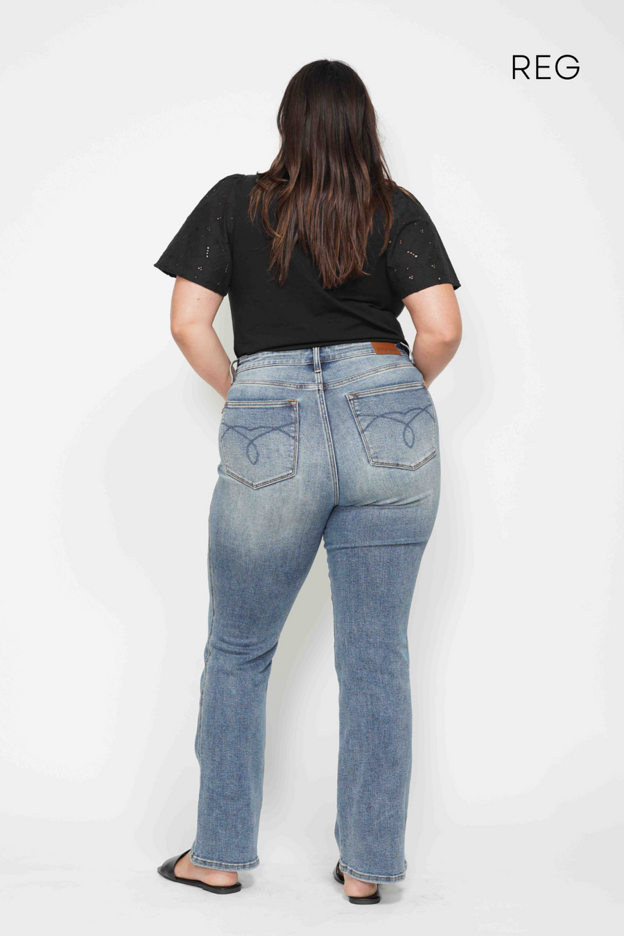 Shania | High Waist Tummy Control Bootcut Jeans | Judy Blue Style 88783 | Short, Regular and Long