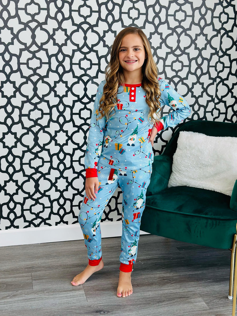 Gnome For The Holidays Festive Family PJs | Women's Sizes