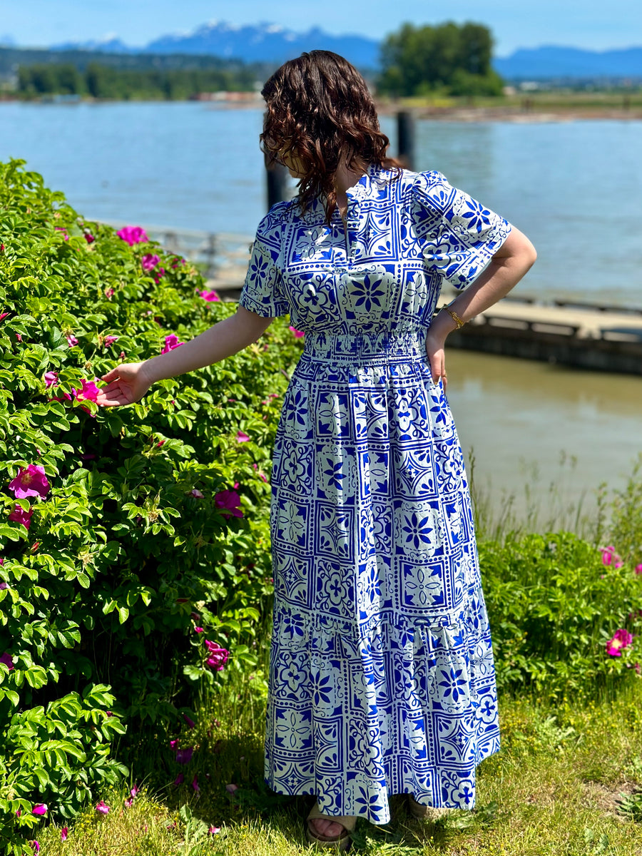 Athena | Poplin Maxi Dress