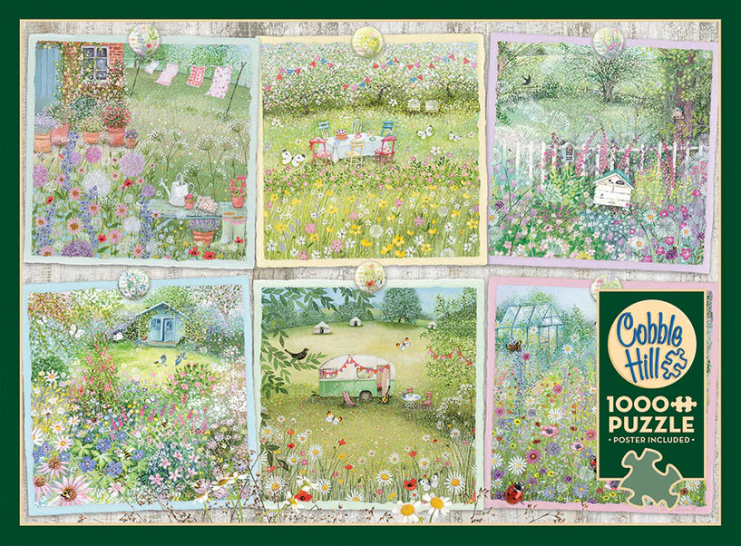 Cottage Gardens | 1000 Piece Puzzle (Cobble Hill)