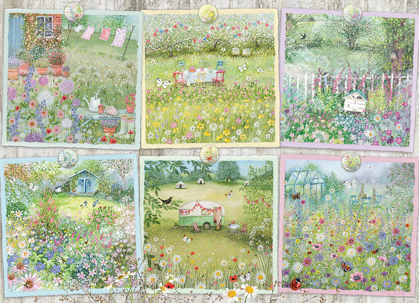 Cottage Gardens | 1000 Piece Puzzle (Cobble Hill)
