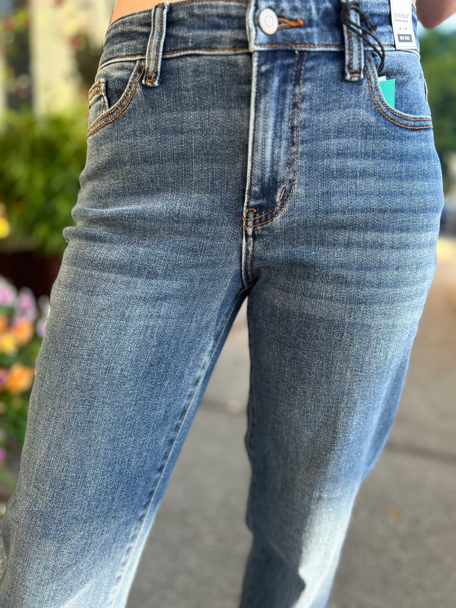 Clara | Mid Rise Classic Cuffed Boyfriend Fit (Judy Blue Style 82685)