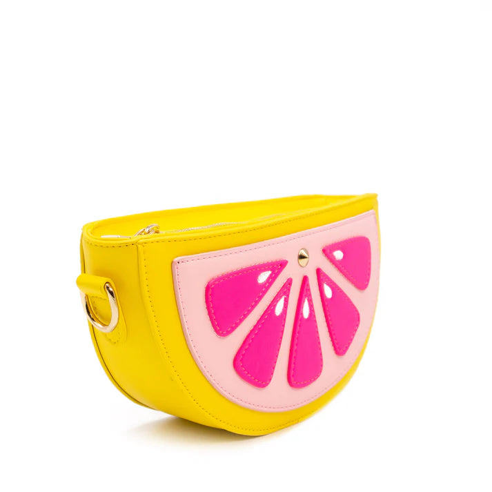 Zesty Lemon Crossbody Bag