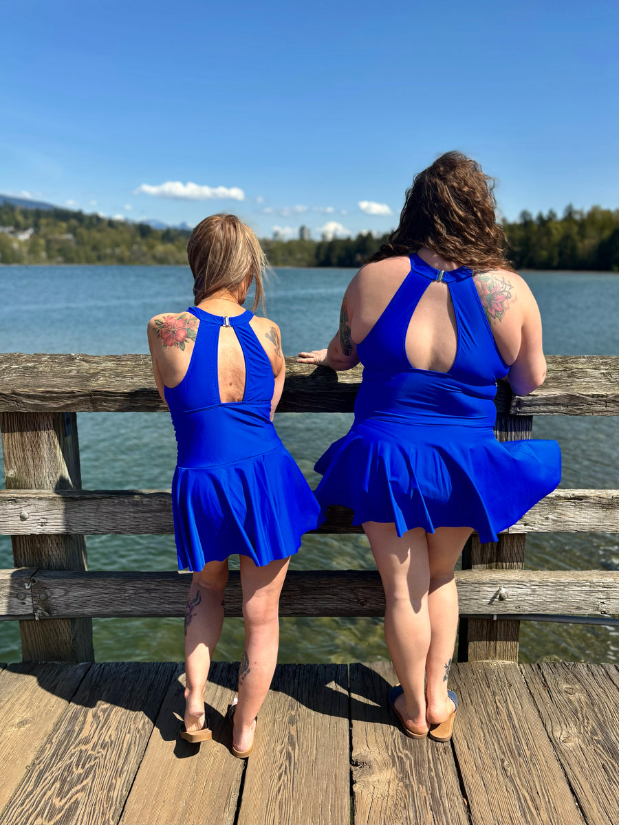 Chasing Sunshine | Swimsuit Dress | Royal Blue