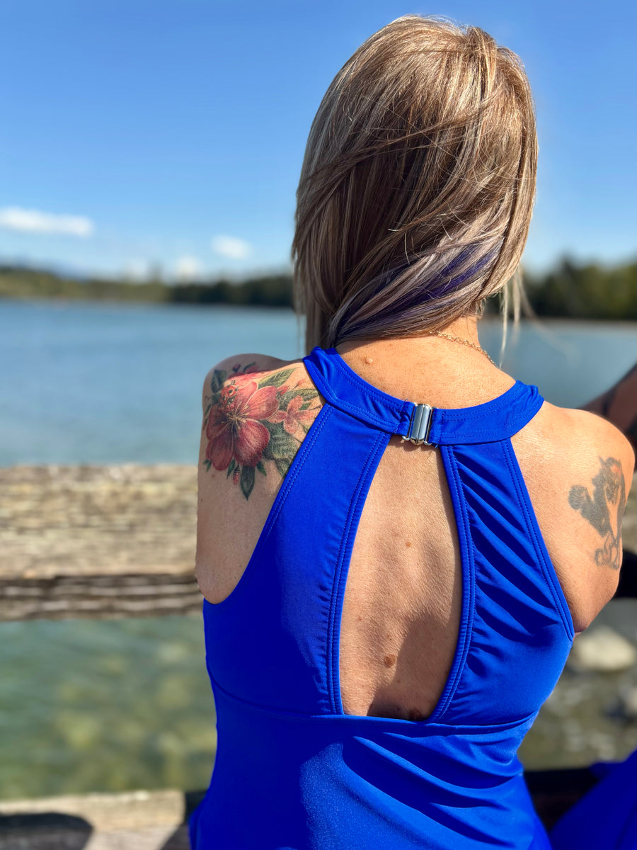 Chasing Sunshine | Swimsuit Dress | Royal Blue
