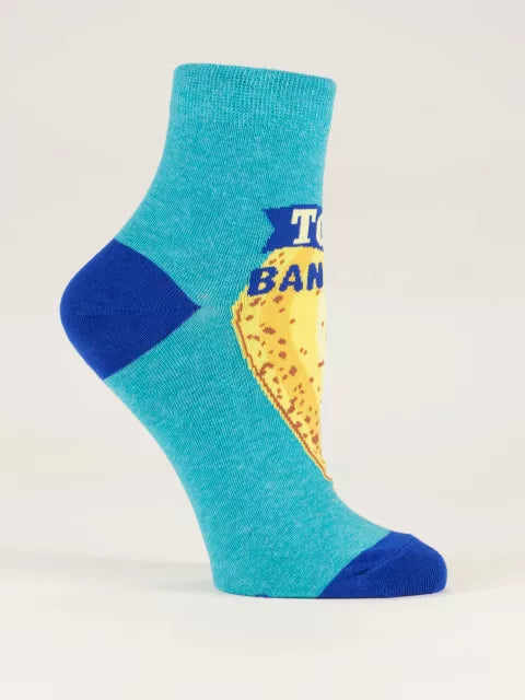 Top Banana | Women's Ankle Socks | Blue Q