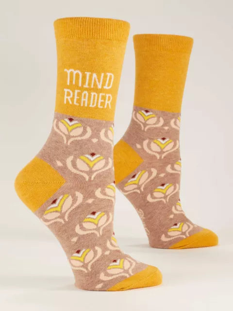 Mind Reader | Women's Crew Socks | Blue Q