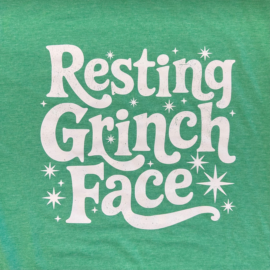 Resting Grinch Face | Graphic Tee