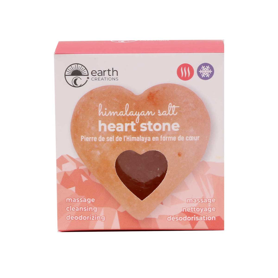 Himalayan Salt Heart Stone