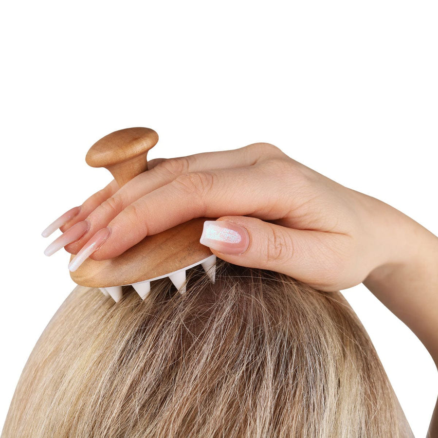Wooden Scalp Massager