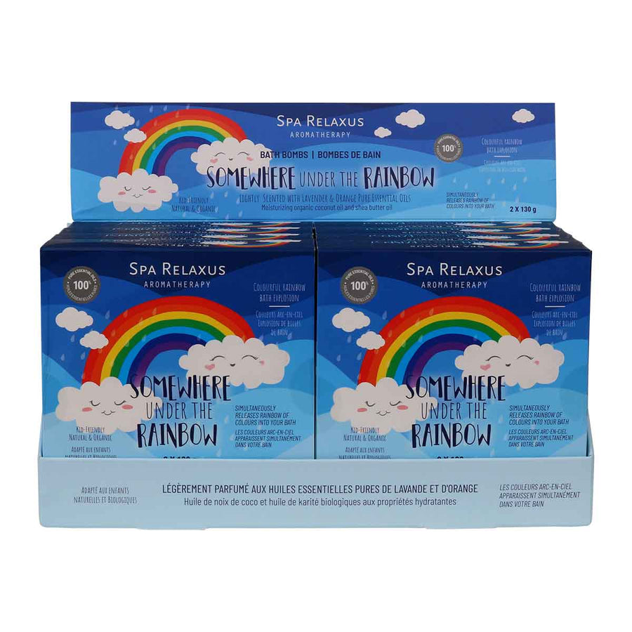 Somewhere Under The Rainbow | Bath Bomb | 2-Piece Gift Set