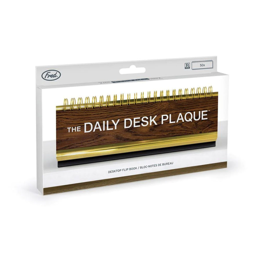 Daily Desk Plaque | Desktop Flipbook
