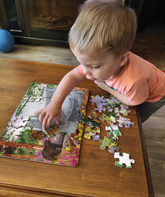 Bear Lake | 35 Piece Tray Puzzle (Cobble Hill)