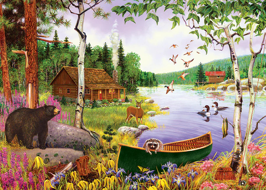 Bear Lake | 35 Piece Tray Puzzle (Cobble Hill)