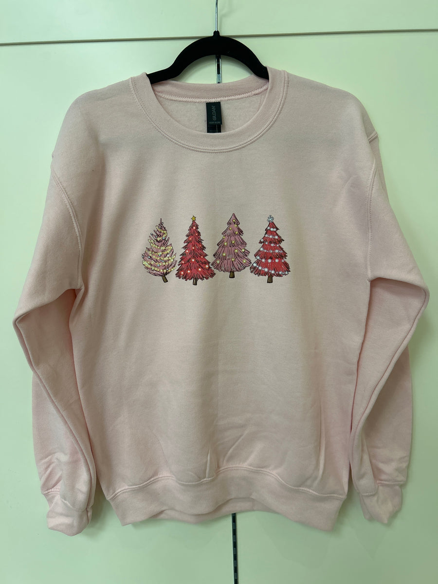 Pink Tree | Crewneck Sweatshirt