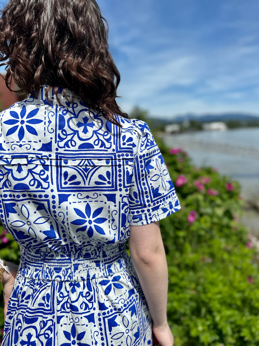 Athena | Poplin Maxi Dress