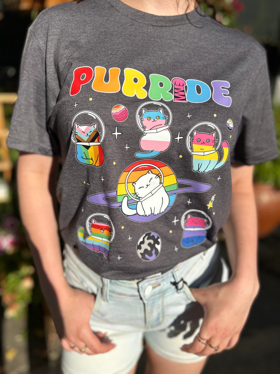 Purride Space Cats | Graphic Tee