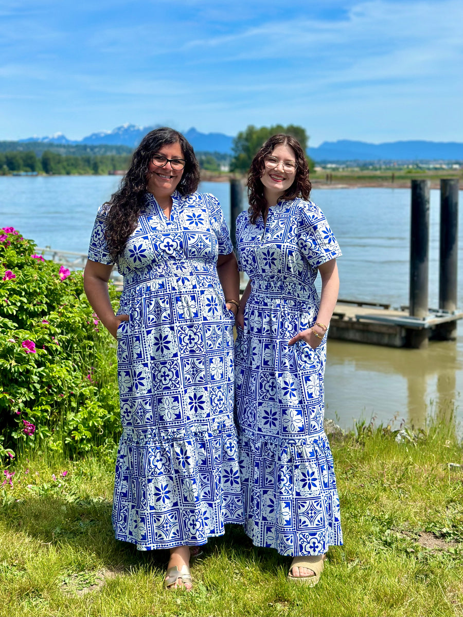 Athena | Poplin Maxi Dress