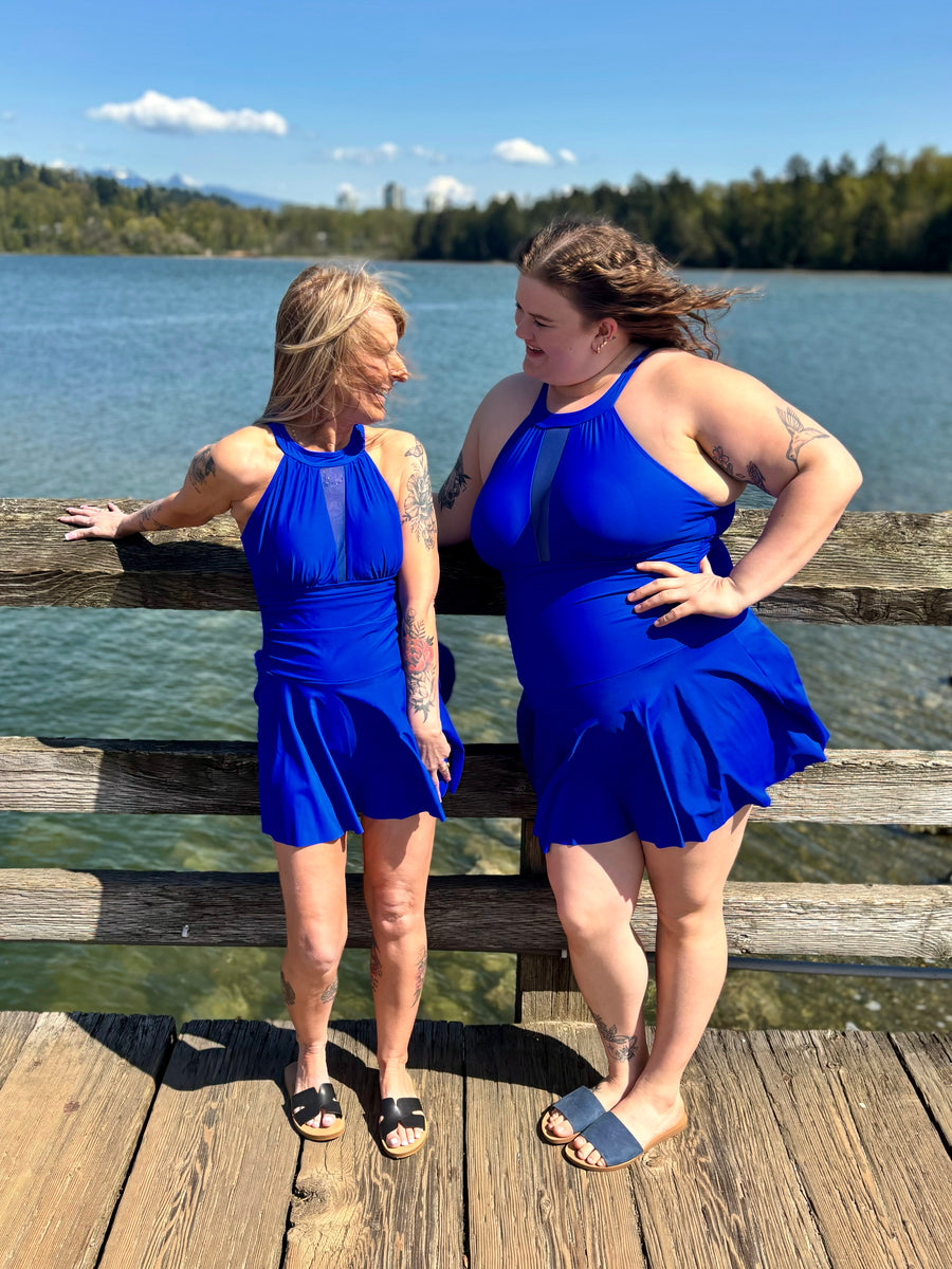 Chasing Sunshine | Swimsuit Dress | Royal Blue
