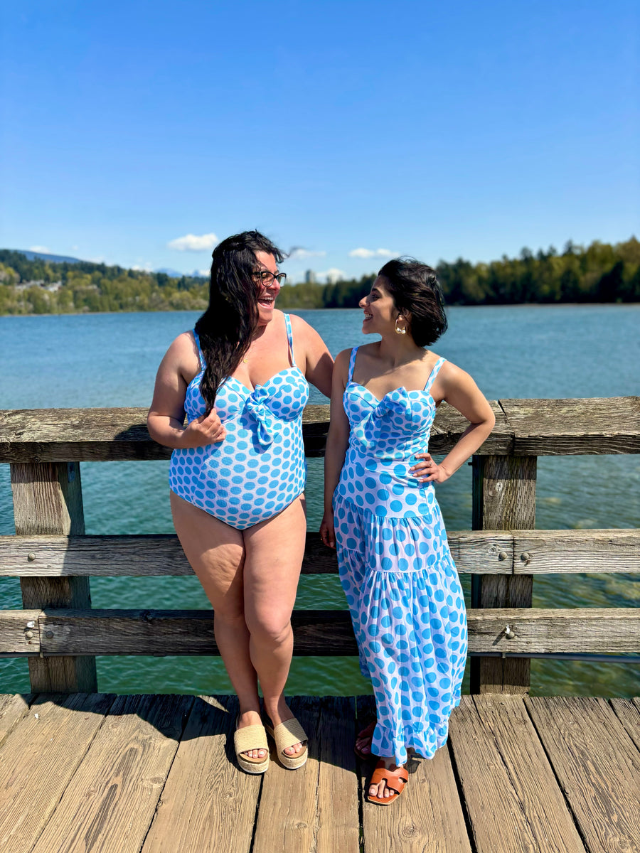 Dolce Vita | Swim Cover Up Skirt | Polka Dot