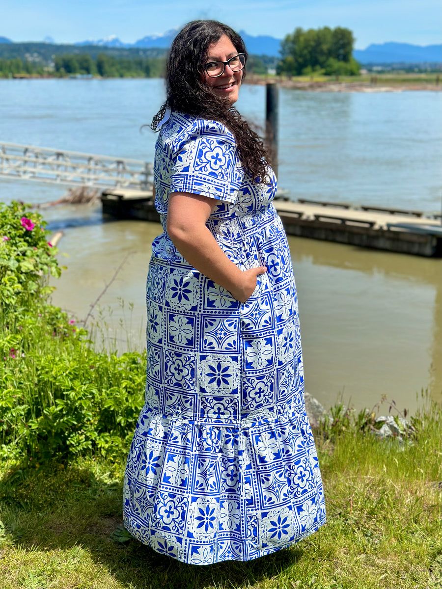 Athena | Poplin Maxi Dress