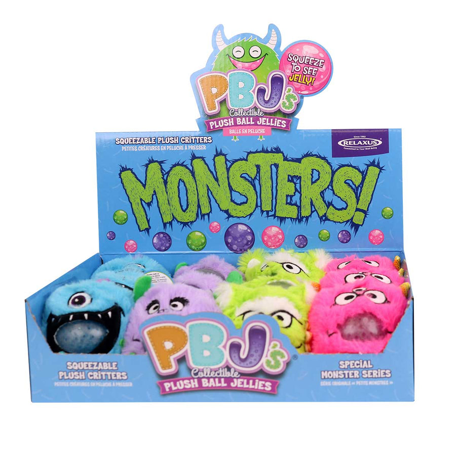 Squeezable Plush Critter | Plush Ball Jellies (PBJs)