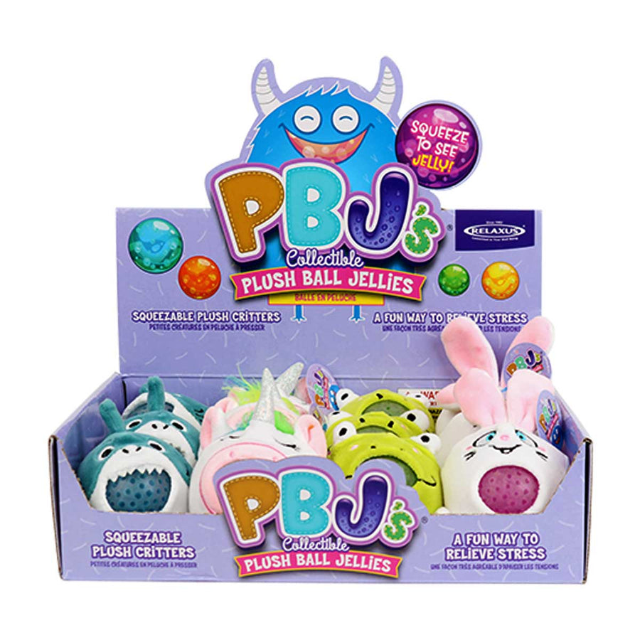 Squeezable Plush Critter | Plush Ball Jellies (PBJs)