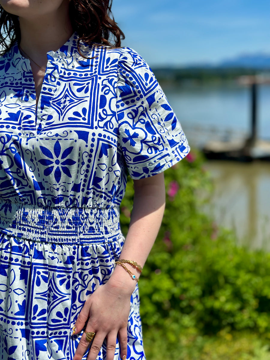Athena | Poplin Maxi Dress