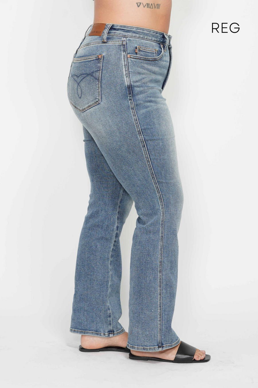 Shania | High Waist Tummy Control Bootcut Jeans | Judy Blue Style 88783 | Short, Regular and Long