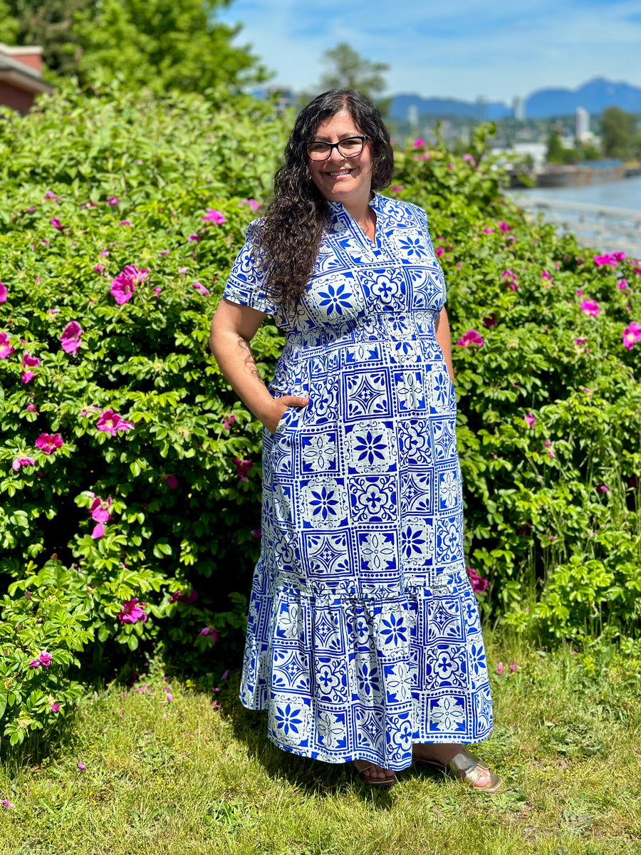 Athena | Poplin Maxi Dress